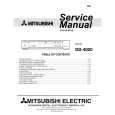 MITSUBISHI DD4020 Manual de Servicio
