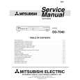 MITSUBISHI DD7040 Manual de Servicio