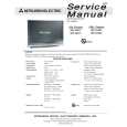MITSUBISHI WD62527 Manual de Servicio