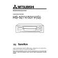 MITSUBISHI HS-521V Manual de Usuario