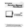 MITSUBISHI CT2531EST Manual de Servicio